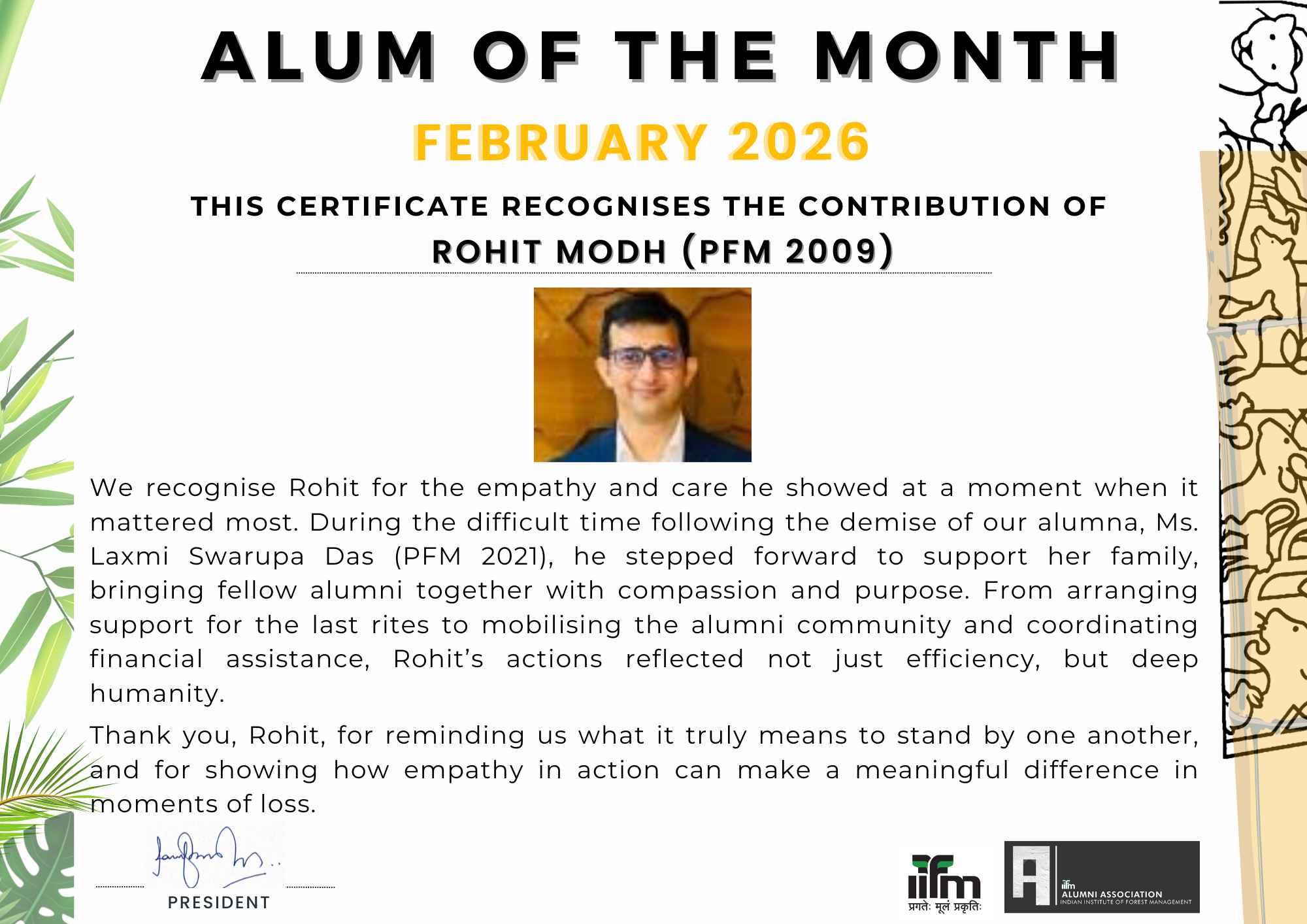 Rohit Modh (PFM 2009)